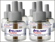 Load image into Gallery viewer, Feliway Friends MultiCat Calming Diffuser Refill 6 pack bulk