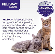 Load image into Gallery viewer, Feliway Friends MultiCat Calming Diffuser Refill 6 pack bulk