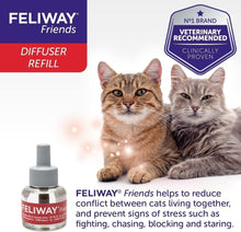 Load image into Gallery viewer, Feliway Friends MultiCat Calming Diffuser Refill 6 pack bulk
