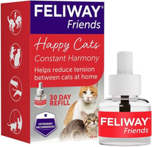 Load image into Gallery viewer, Feliway Friends MultiCat Calming Diffuser Refill 6 pack bulk