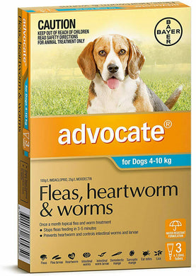 Copy of Advocate for dog pet puppy 4-10 KG - 