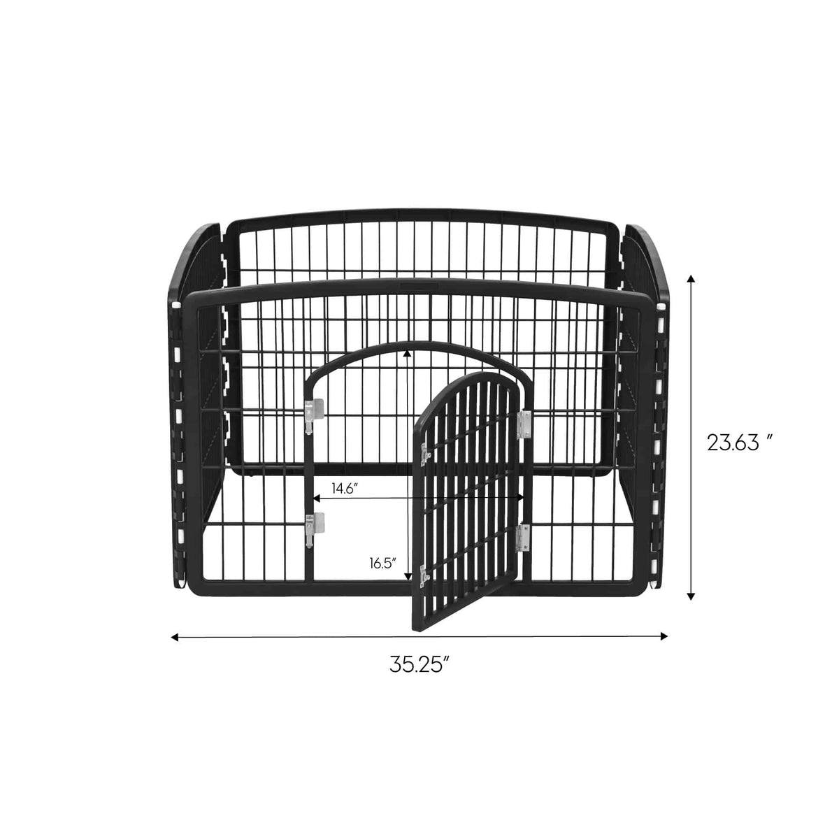 Iris pet hotsell playpen with door