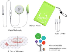 Load image into Gallery viewer, BellyBuds, Baby-Bump Headphones | Prenatal Bellyphones Pregnancy Speaker System -