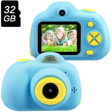 Load image into Gallery viewer, Best Birthday Gift -Kids Digital Video Camera 8MP HD Blue -