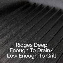 Load image into Gallery viewer, Cast Iron Skillet Frying Pan Flat Griddle Grill Kitchen Cookware 30cm -