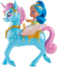 Load image into Gallery viewer, Fisher Price - Shimmer & Shine: Shine & Magical Flying Zahracorn (Nickelodeon) -