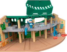 Load image into Gallery viewer, Fisher Price Thomas and Friends Wooden Railway Tidmouth Sheds -