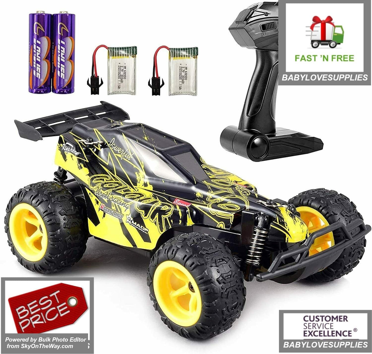 GamePath Remote Control Car 2.4Ghz Fast Toy Car for Kids 122 High