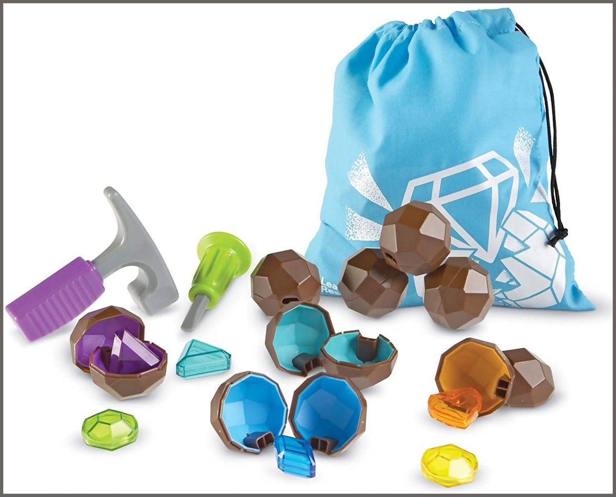 Learning Resources LER2875 Rock 'n Gem Surprise, Sorting, Matching