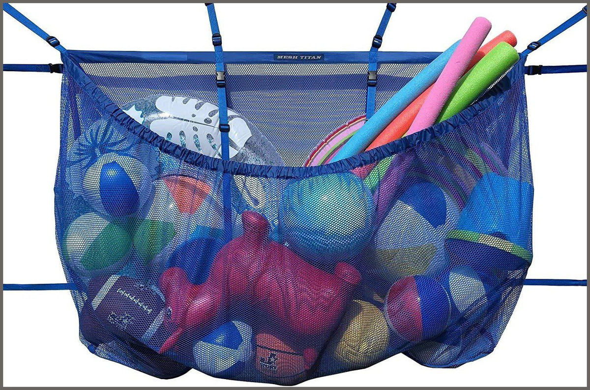 Mesh pool storage discount bag