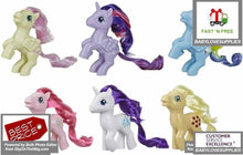Load image into Gallery viewer, My Little Pony Collection Retro 6 Mane Ponies Pack Twilight Sparkle Pinky PIE -