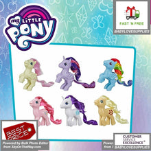 Load image into Gallery viewer, My Little Pony Collection Retro 6 Mane Ponies Pack Twilight Sparkle Pinky PIE -