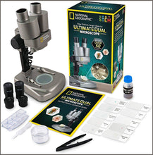 Load image into Gallery viewer, National Geographic Dual Microscope Science Lab -