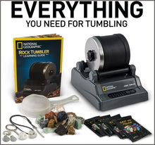 Load image into Gallery viewer, NATIONAL GEOGRAPHIC Hobby Rock Tumbler Kit -