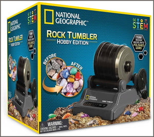 NATIONAL GEOGRAPHIC Hobby Rock Tumbler Kit - 