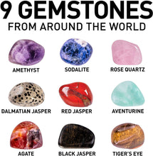 Load image into Gallery viewer, NATIONAL GEOGRAPHIC Hobby Rock Tumbler Kit Rough Gemstones 4 Polishing Grits -