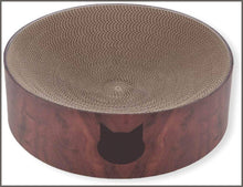 Load image into Gallery viewer, Necoichi Cozy Cat Scratcher Bowl (Dark Cherry) -