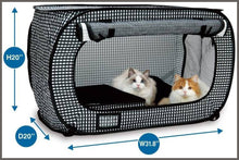 Load image into Gallery viewer, Necoichi Portable Stress Free Cat Cage and Litter Box Set -