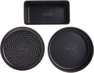 Ninja AOPKIT Deluxe Foodi Accessory Bake Kit, 6.5 & 8 qt, Grey - 