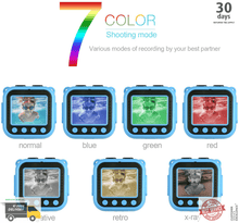 Load image into Gallery viewer, Ourlife Kids Waterproof Camera with Video Recorder Includes 8GB Memory Card Blue -