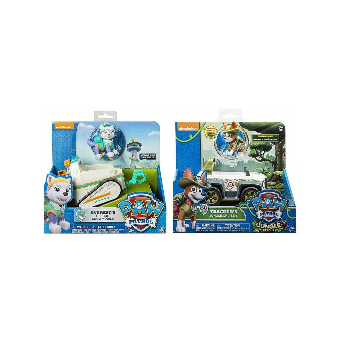 Paw Patrol Everest and Tracker Jungle Cruise | Babylove supplies