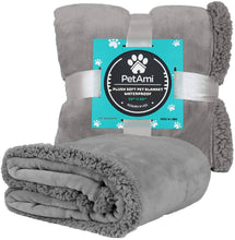 Load image into Gallery viewer, PetAmi WATERPROOF Dog Blanket for Bed, Couch, Sofa | Waterproof Dog Bed Cover - 
