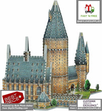 Load image into Gallery viewer, Puzzle Harry Potter Hogwarts Große Halle 3D 850 Teile CANADIAN -