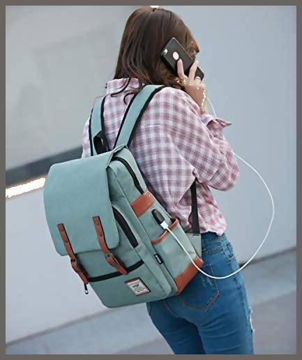 Ugrace vintage laptop backpack sale
