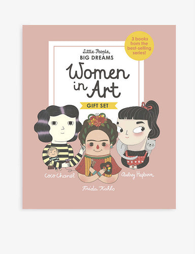 The Bookshop Little People, Big Dreams Women In Art Book Gift Set - 