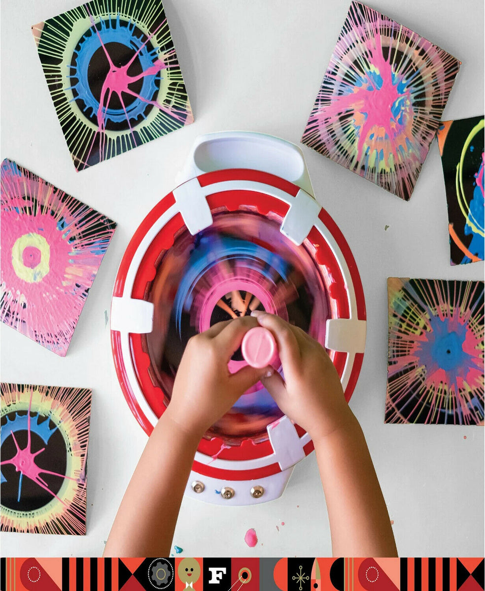 FAO Schwarz 3D Lightup Spin Art Set Babylove supplies