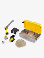 Load image into Gallery viewer, Kinetic Sand Construction Site Folding Sandbox Playset -