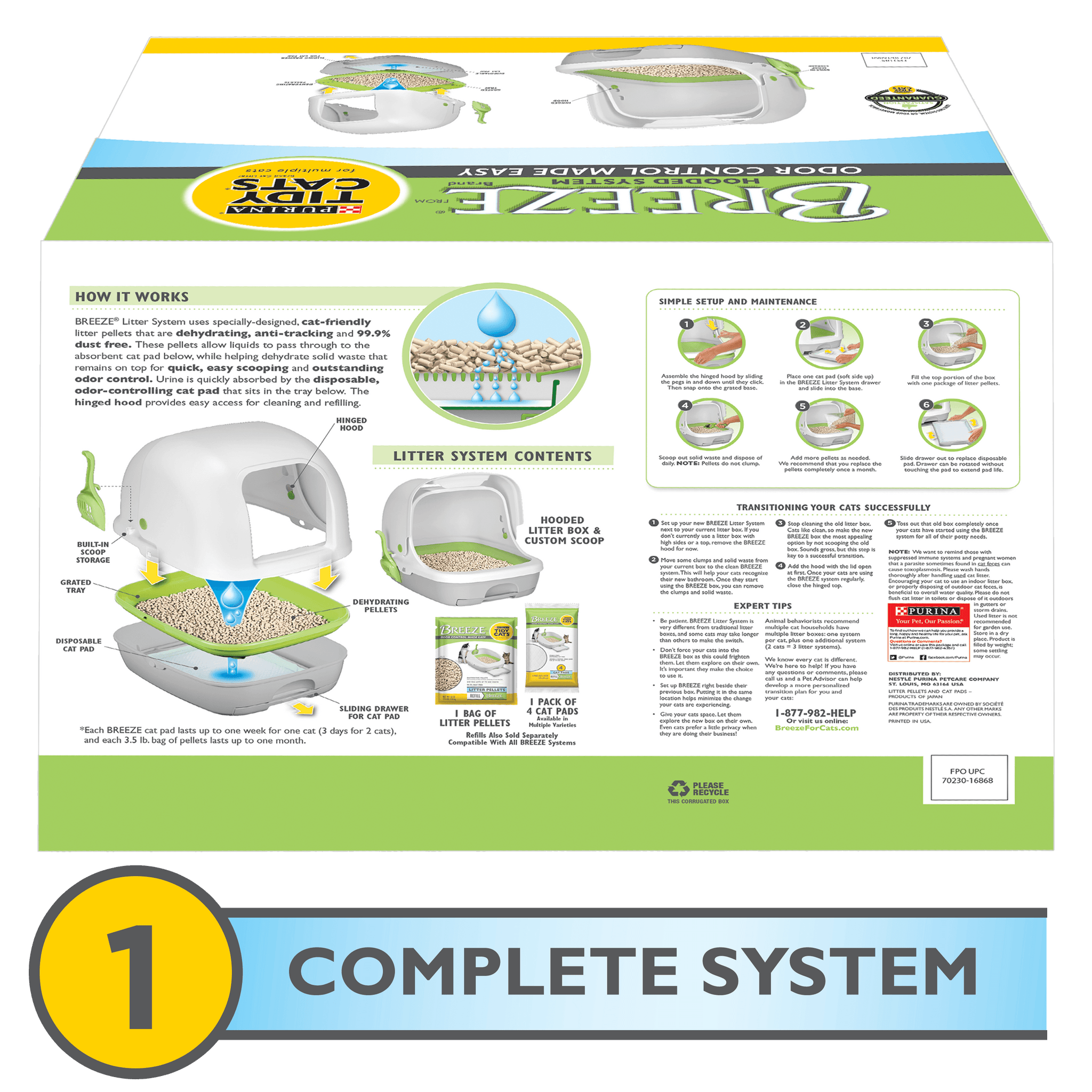 Purina Tidy Cats Hooded Litter Box System Babylove supplies