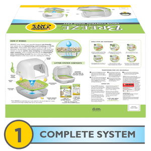 Replacement hood for breeze online litter box