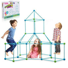 Load image into Gallery viewer, Obuby Kids Construction Fort Building Kit 120PC Builder - 
