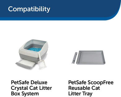 Crystal Cat Litter 4-Pack PetSafe ScoopFree  6 month supply - 