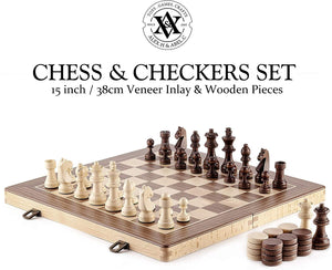 chess tournament Classic 15 Folding  Set German knight - 