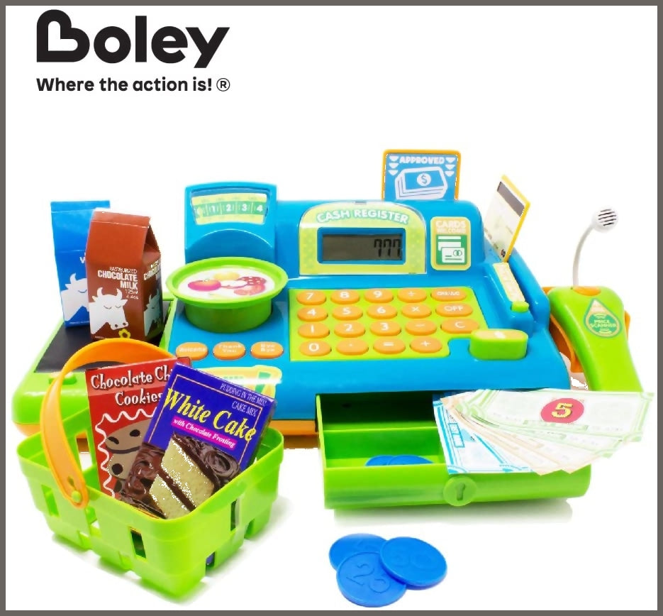 Boley toy cash register on sale
