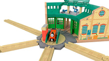 Load image into Gallery viewer, Thomas and Friends Wooden Railway - Tidmouth Sheds Fisher Price - 
