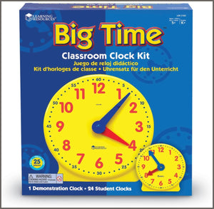 Learning Resources Classroom Clock Kit - 