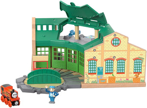 Thomas and Friends Wooden Railway - Tidmouth Sheds Fisher Price - 