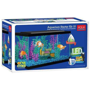 10-Gallon Aquarium Starter Kit With LED Lighting - 