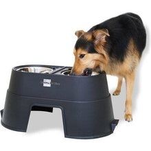 Load image into Gallery viewer, 12&quot; Comfort Feeder OurPets Pet Feeder Black - 
