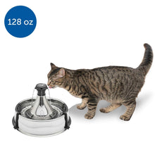 Load image into Gallery viewer, 128 oz Drinkwell Stainless Multi-Pet Fountain PetSafe - 
