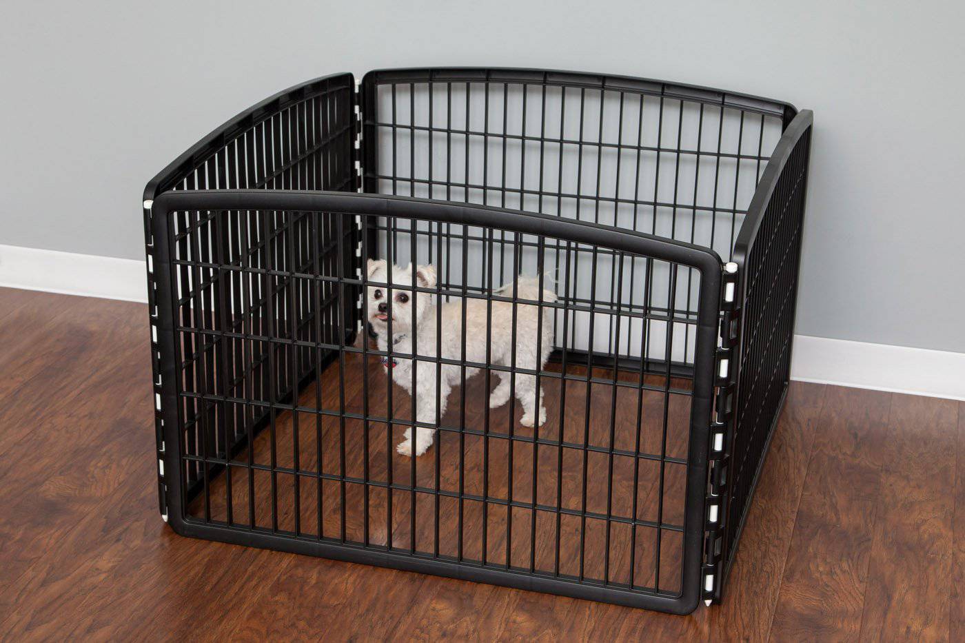 Iris exercise panel shop pet playpen with door