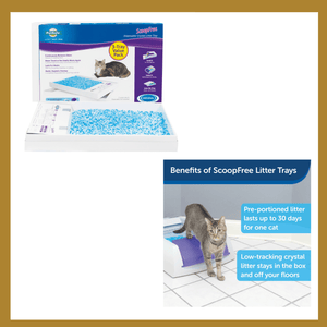 3-Pack ScoopFree Self-Cleaning Cat Litter Box Tray PetSafe - 