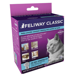 48 mL Feliway Classic 30 Day Starter Kit Plug-In Diffuser & Refill - 