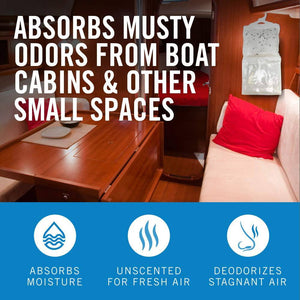 8 Pack Boat Dehumidifier Moisture Absorber,Deodorizer - 
