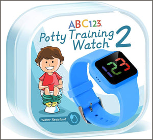 ABC123 Potty Training Watch r Water Resistant Timer for Toilet Training - 