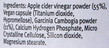 Load image into Gallery viewer, Apple Cider Vinegar Garcinia 90T without the taste and smell plus the goodness - 
