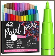 Load image into Gallery viewer, Artistro Paint pens for Rock Painting of 42 Acrylic Paint Markers - 
